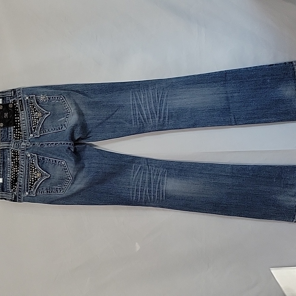 Miss Me~Thick Denim~32×34 Boot - Picture 3 of 16